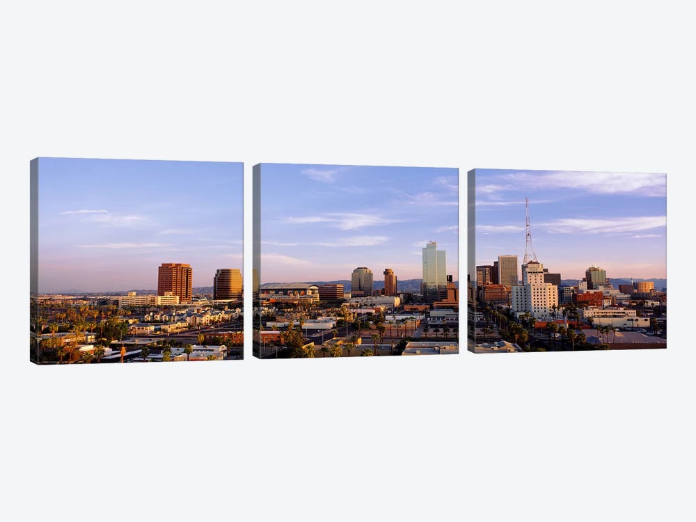 Downtown Skyline, Phoenix, Arizona, Maricopa County, USA by Panoramic Images 3-piece Canvas Art