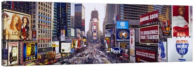 Times Square, Midtown Manhattan, New York City, New York, USA Canvas Art Print - Times Square