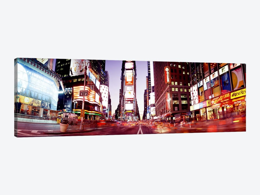Times Square NYC, New York City, New York State, USA by Panoramic Images 1-piece Canvas Art