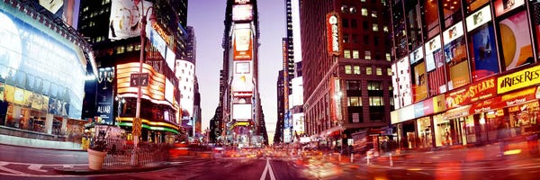 Manhattan: Times Square NYC, New York City, New York State, USA by Panoramic Images