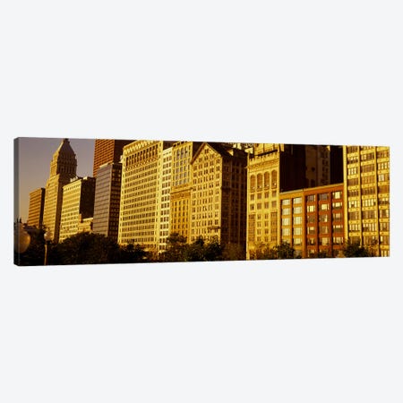Michigan Avenue ArchitectureChicago, Illinois, USA Canvas Print #PIM3788} by Panoramic Images Canvas Art Print