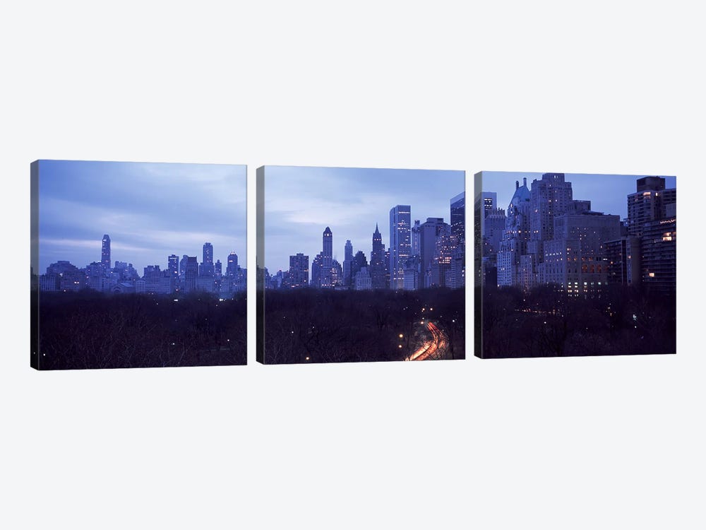 Central Park New York NY by Panoramic Images 3-piece Canvas Art