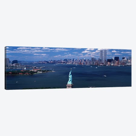 USA, New York, Statue of Liberty Canvas Print #PIM3811} by Panoramic Images Canvas Print
