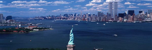 Manhattan: USA, New York, Statue of Liberty by Panoramic Images