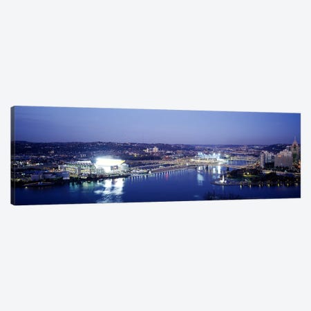 Pittsburgh PA #3 Canvas Print #PIM3828} by Panoramic Images Canvas Artwork
