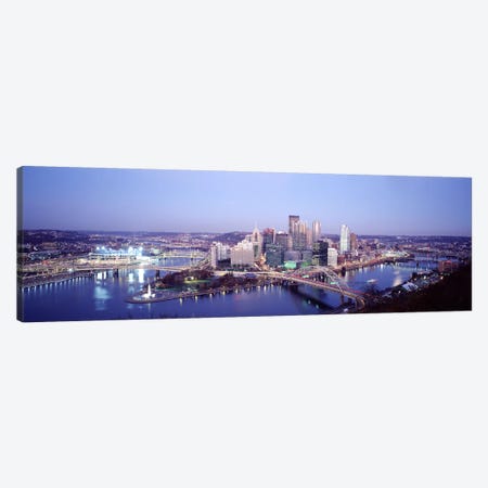 Pittsburgh PA Canvas Print #PIM3829} by Panoramic Images Canvas Artwork