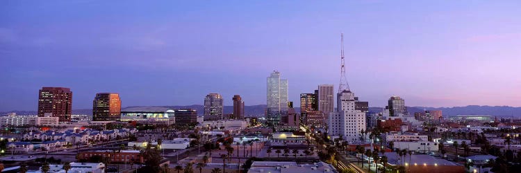 Downtown Skyline At Dusk, Phoenix, Arizona, Maricopa County, USA