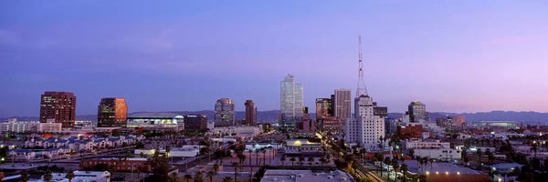 Phoenix: Downtown Skyline At Dusk, Phoenix, Arizona, Maricopa County, USA by Panoramic Images