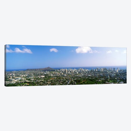 Honolulu, Hawaii Canvas Print #PIM3839} by Panoramic Images Art Print