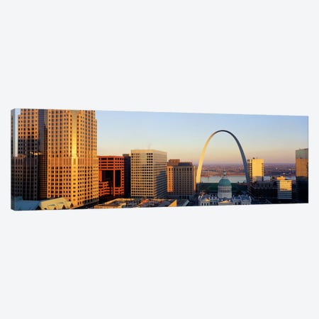 St. Louis Skyline Canvas Print #PIM3840} by Panoramic Images Canvas Art