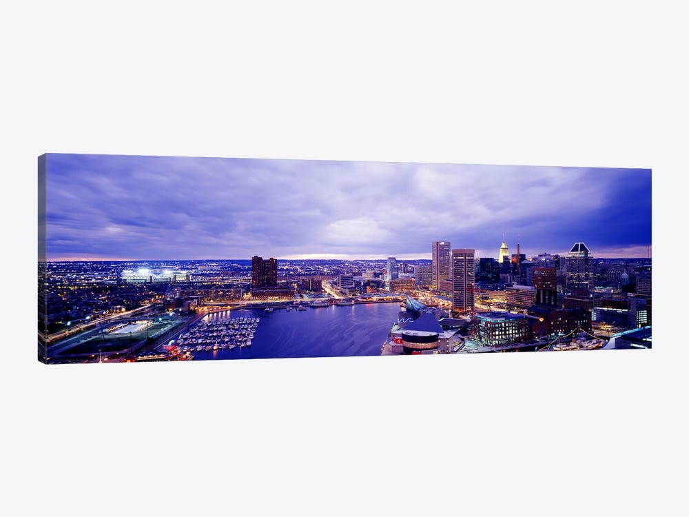 USA, Maryland, Baltimore, cityscape by Panoramic Images 1-piece Canvas Art Print