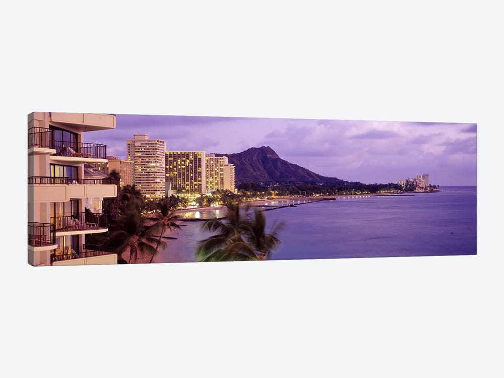 Waikiki Beach, Oahu, Hawaii, USA #2 by Panoramic Images 1-piece Art Print