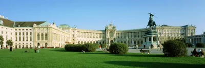 Hofburg Vienna Austria by Panoramic Images framed canvas print