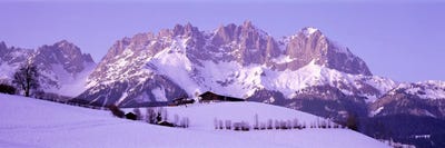 Panoramic Photography - Canvas Prints: Wilder Kaiser Austrian Alps by Panoramic Images