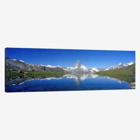 Matterhorn Zermatt Switzerland Canvas Print #PIM3886} by Panoramic Images Art Print