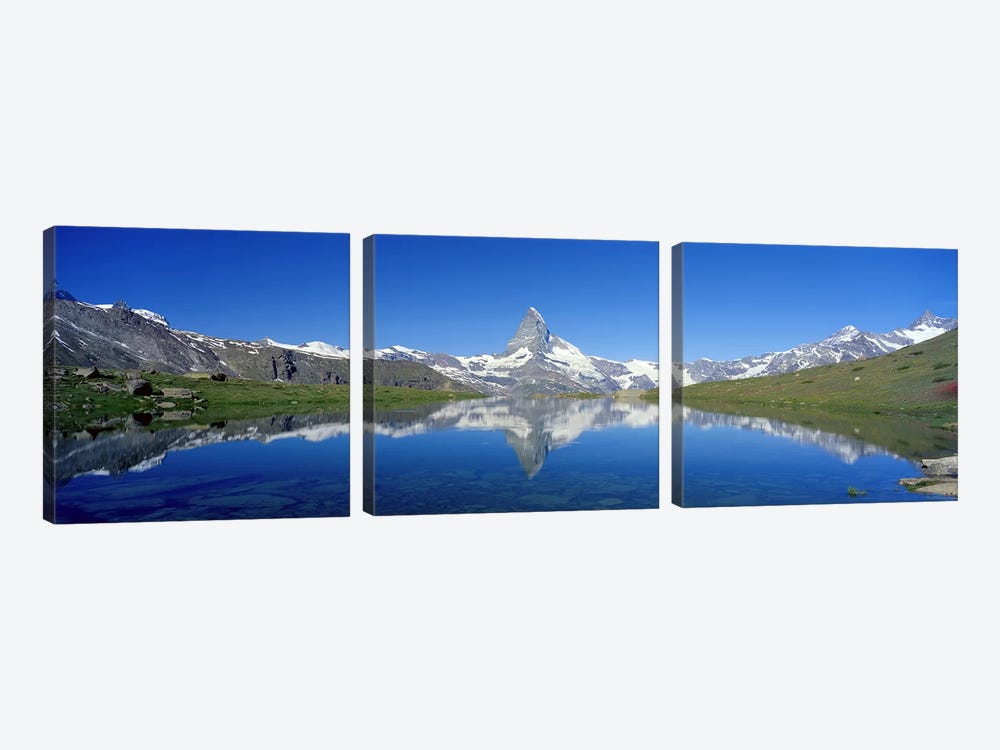 Matterhorn Zermatt Switzerland by Panoramic Images 3-piece Canvas Art Print