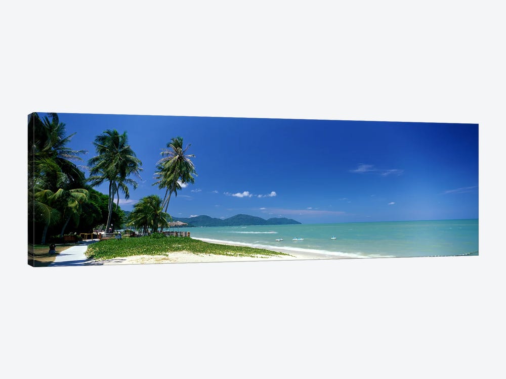 Tropical Beach Penang Malaysia by Panoramic Images 1-piece Canvas Art