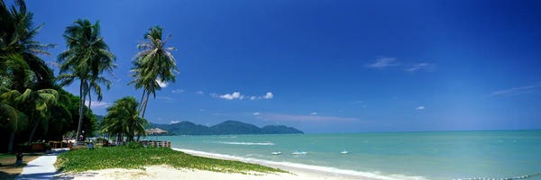 Tropical Beach Penang Malaysia