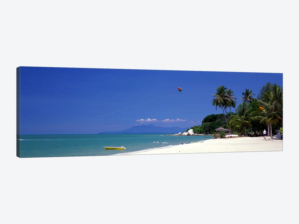 White Sand Beach Penang Malaysia by Panoramic Images 1-piece Canvas Print