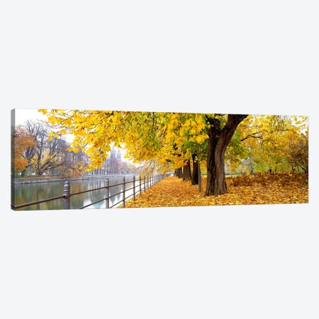 Autumn Scene Munich Germany Canvas Print #PIM3903} by Panoramic Images Art Print