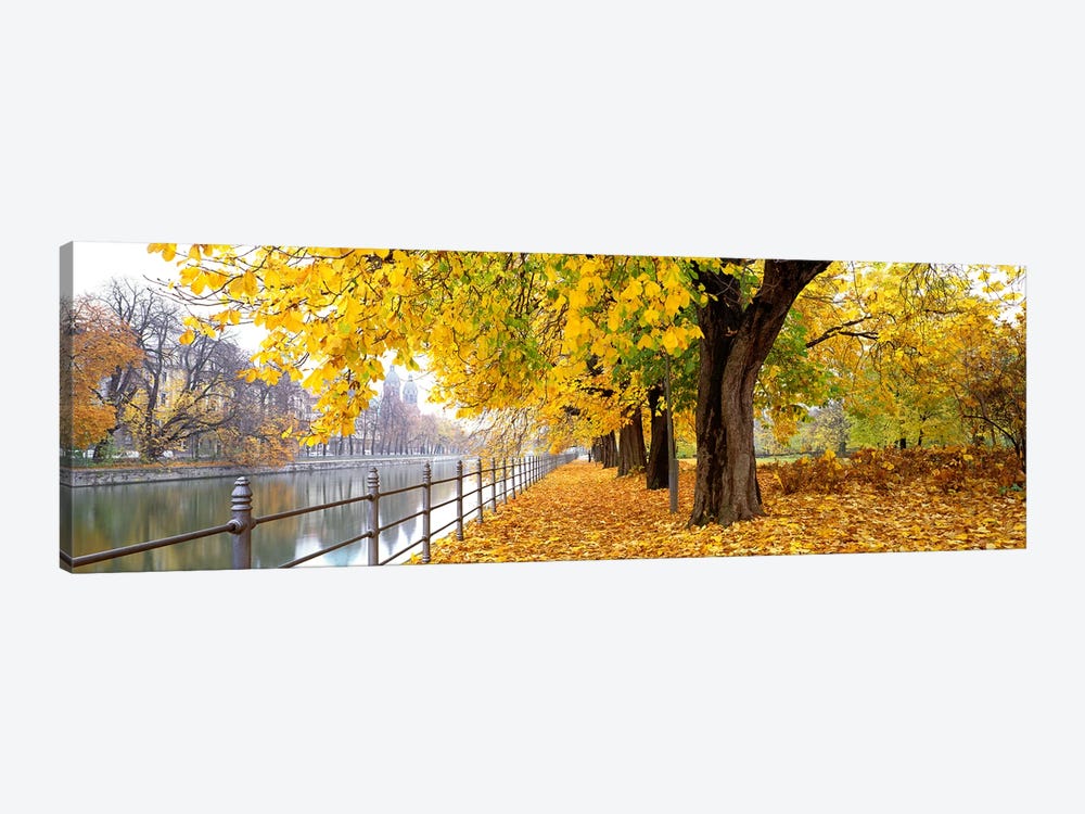 Autumn Scene Munich Germany by Panoramic Images 1-piece Canvas Print