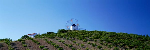 Óbidos: Windmill Obidos Portugal by Panoramic Images