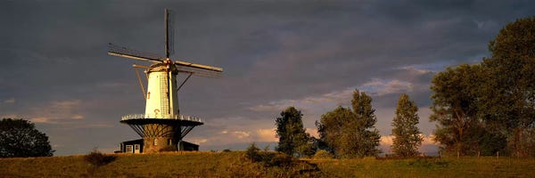 Windmill Veere Nordbeveland The Netherlands