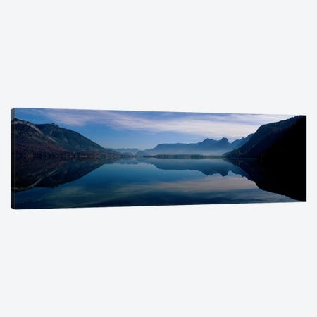 St. Wolfgangsee and Alps Salzkammergut Austria Canvas Print #PIM3909} by Panoramic Images Canvas Print