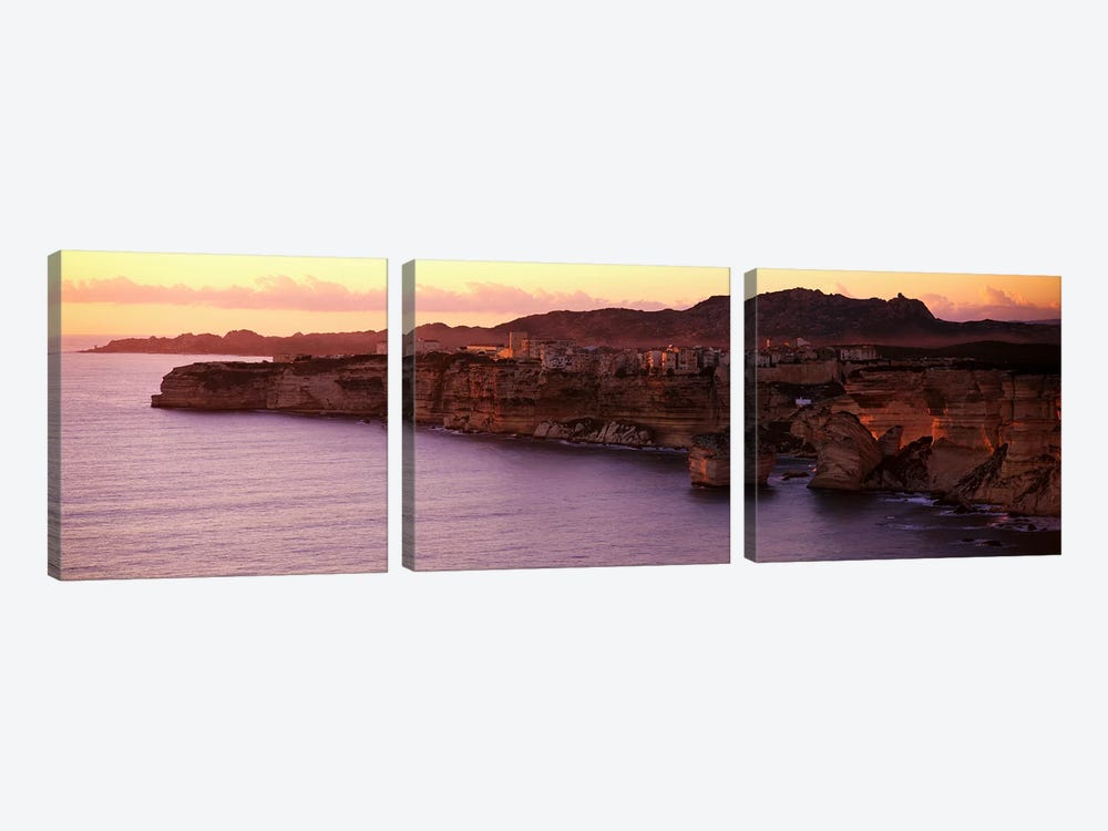 Bonifacio Corsica France by Panoramic Images 3-piece Canvas Artwork