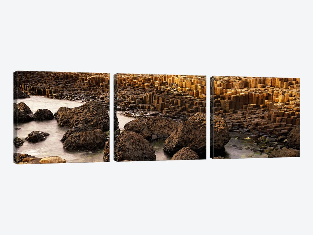 Giant's Causeway, Antrim Coast, Northern Ireland by Panoramic Images 3-piece Art Print
