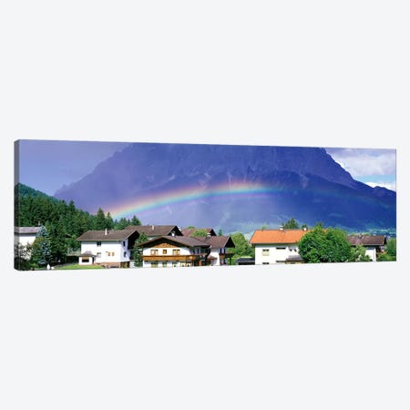 Rainbow Innsbruck Tirol Austria Canvas Print #PIM3917} by Panoramic Images Canvas Print