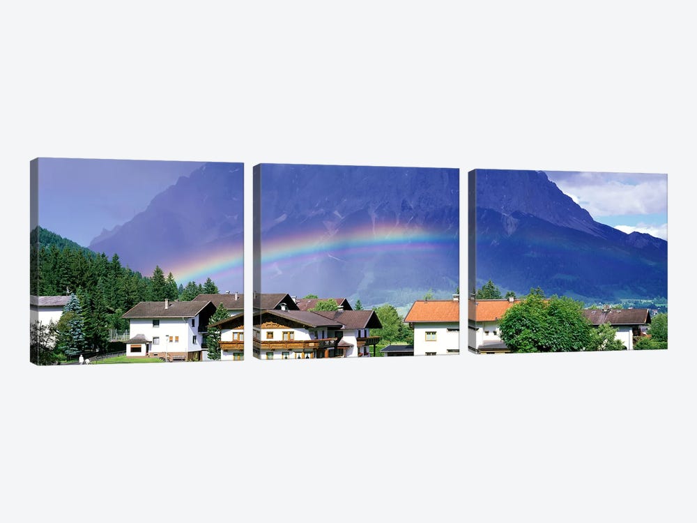 Rainbow Innsbruck Tirol Austria by Panoramic Images 3-piece Canvas Wall Art