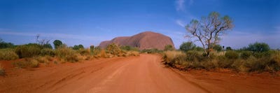 Desert Landscape, Uluru-Kata Tjuta National Park, Northern Territory, Australia by Panoramic Images canvas print