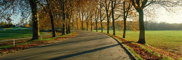 Road at Chateau Chambord France