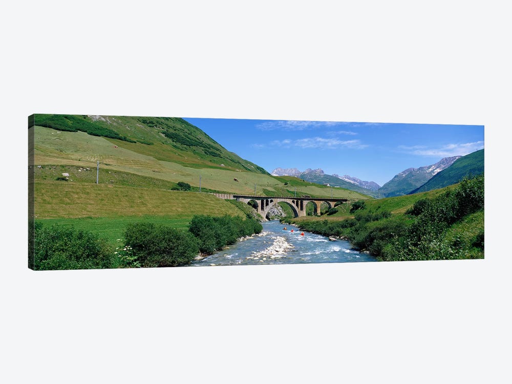 Railway Bridge Switzerland by Panoramic Images 1-piece Canvas Print