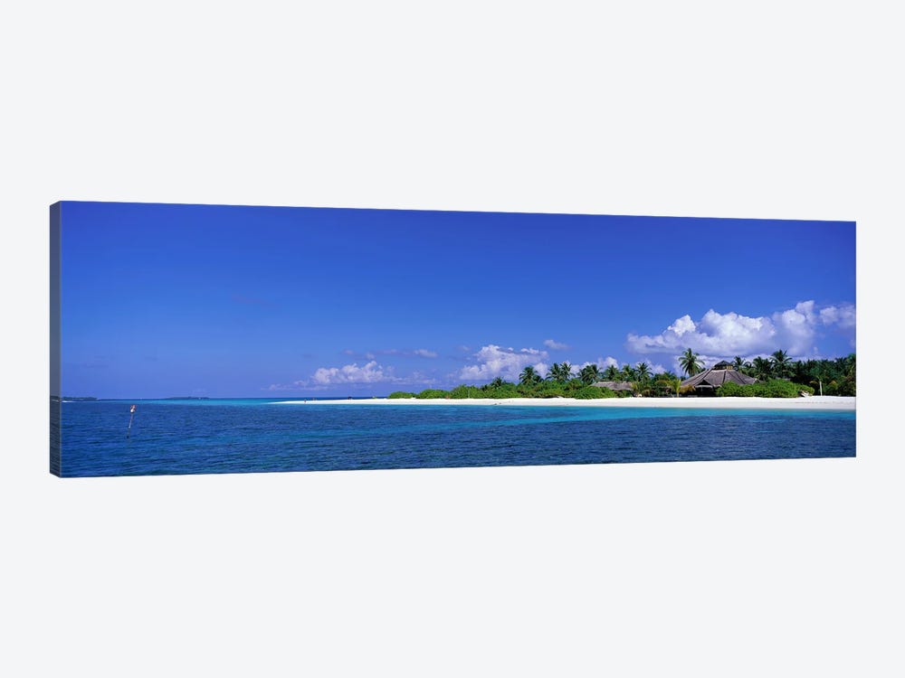 Beach Scene Maldives by Panoramic Images 1-piece Canvas Art