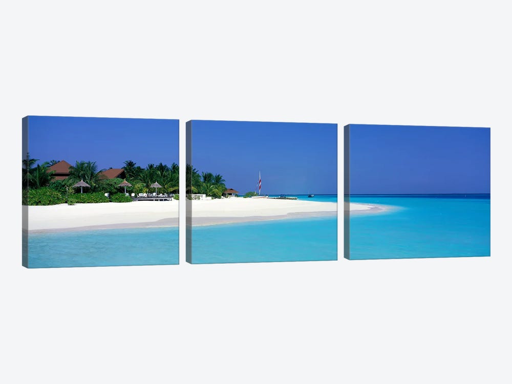Laguna Beach Maldives by Panoramic Images 3-piece Art Print