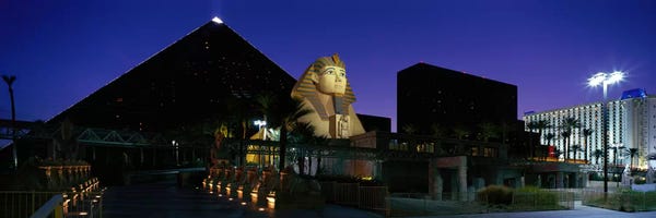 Pyramids: Luxor Hotel Las Vegas Nevada USA by Panoramic Images