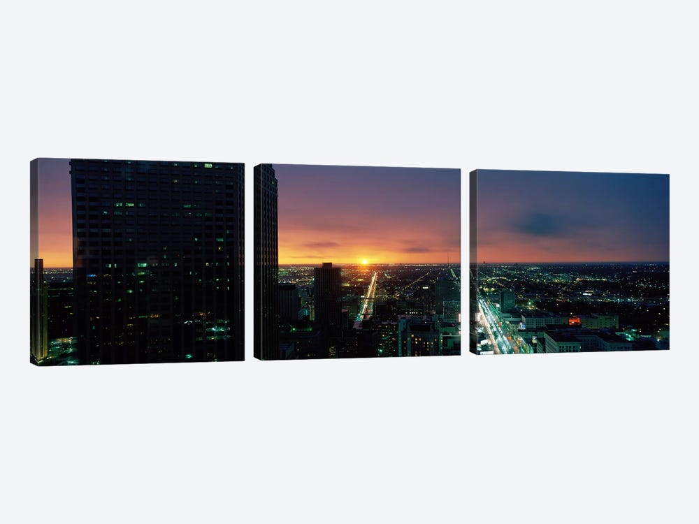 Houston, Texas, USA by Panoramic Images 3-piece Canvas Art Print