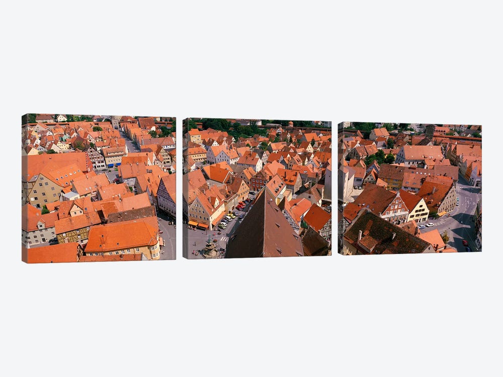 Nordlingen Germany by Panoramic Images 3-piece Canvas Artwork