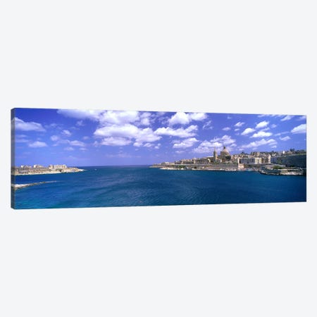 Valletta Malta Canvas Print #PIM3967} by Panoramic Images Canvas Artwork