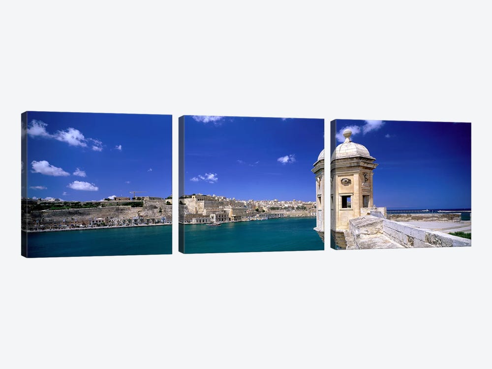 Valletta Malta by Panoramic Images 3-piece Canvas Wall Art