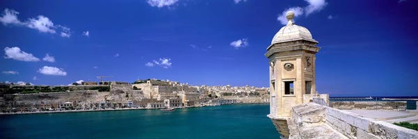 Blue: Valletta Malta by Panoramic Images