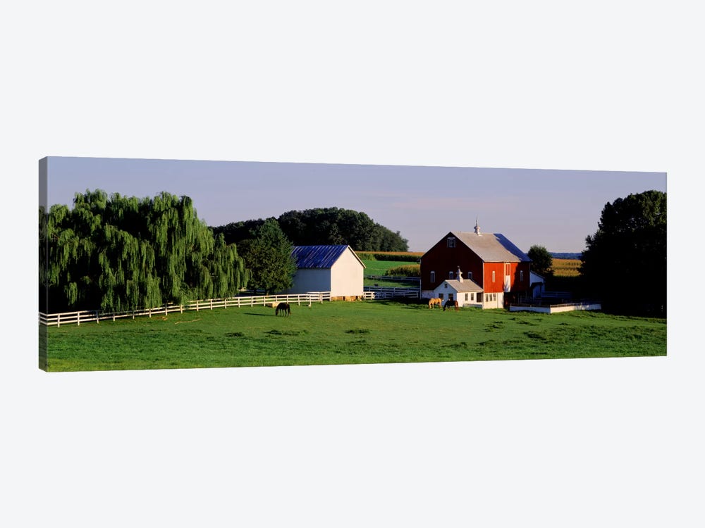 Farm, Baltimore County, Maryland, USA by Panoramic Images 1-piece Art Print