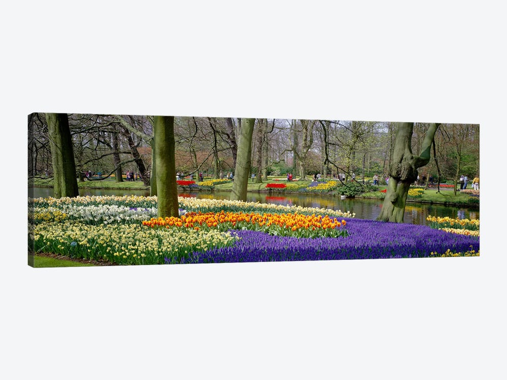 Keukenhof Garden Lisse The Netherlands by Panoramic Images 1-piece Canvas Artwork