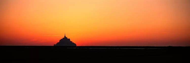 Sunset at Mont Saint Michel Normandy France