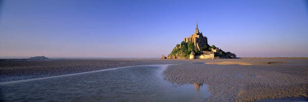 Mont Saint-Michel: Le Mont-Saint-Michel, Normandy, France by Panoramic Images