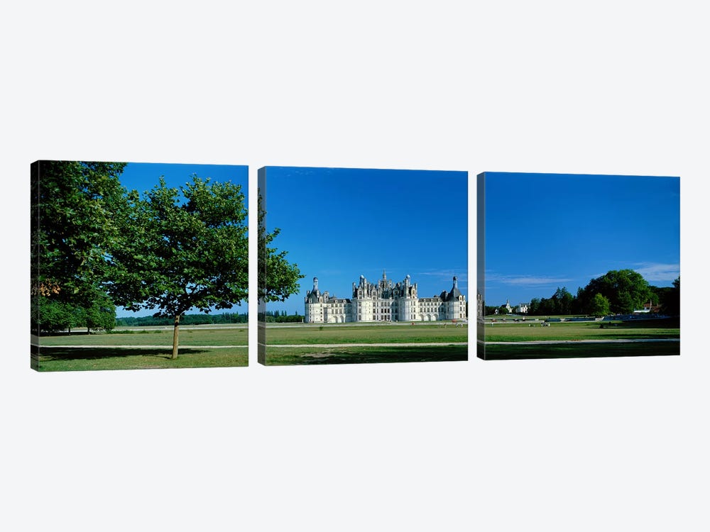 Chateau de Chambord France by Panoramic Images 3-piece Canvas Art Print