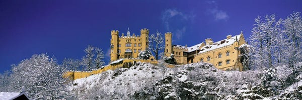 Castles & Palaces: Hohenschwangau Castle (Schloss Hohenschwangau) Schwangau Germany by Panoramic Images