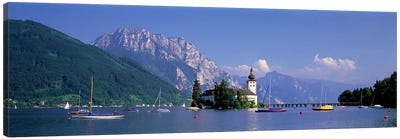 Traunsee Lake Gmunden Austria Canvas Art Print - Austria Art
